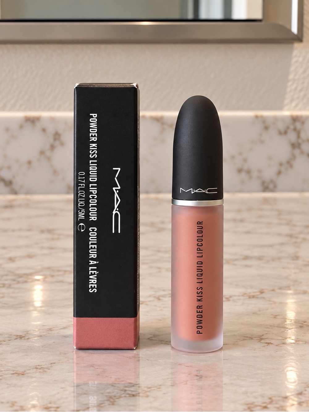 MAC Powder Kiss Liquid Lipcolour – 996 Date-Maker